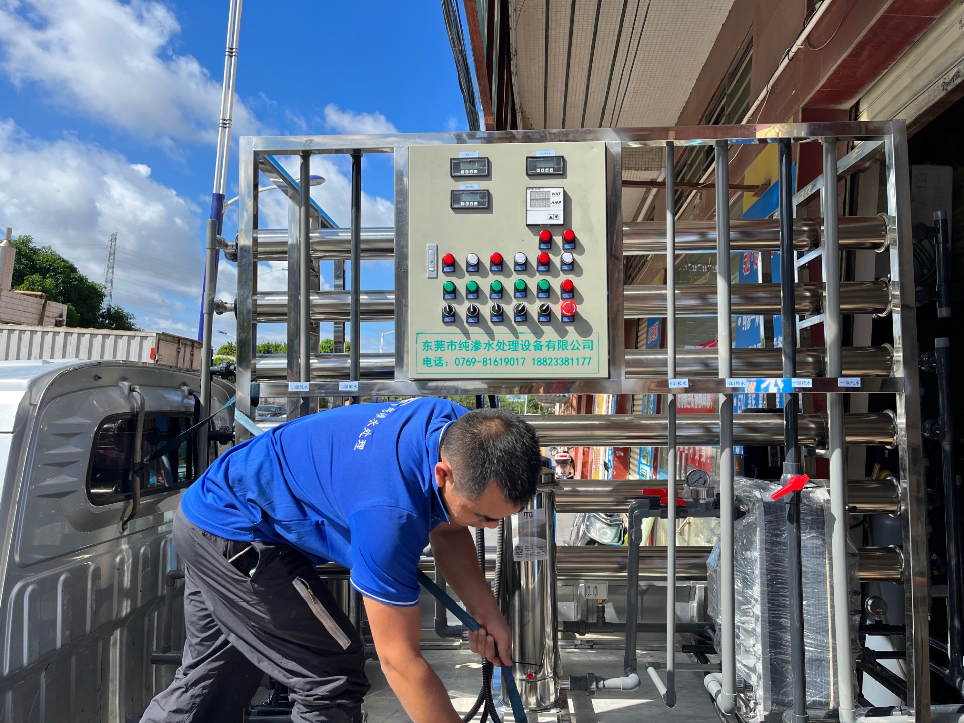 2T+1T+1T EDI超純水安裝調(diào)試完畢