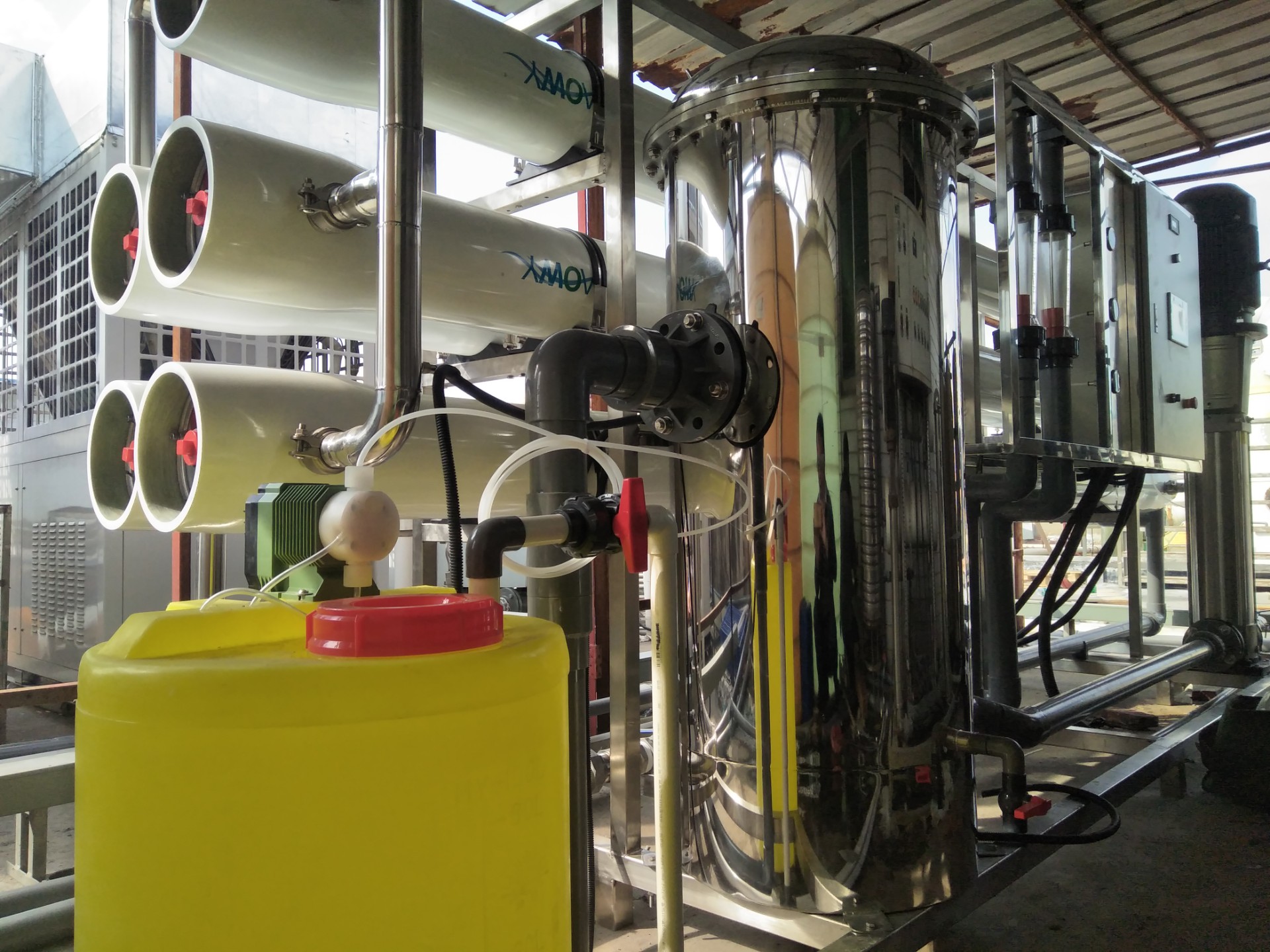 5T單級(jí)反滲透純水設(shè)備