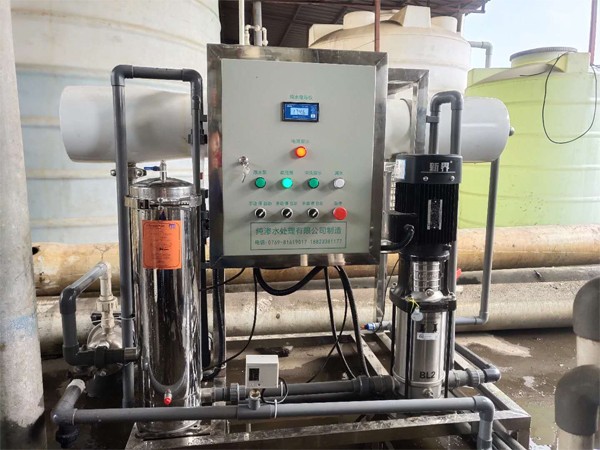 純滲水處理設備，成功簽約1T反滲透設備一套
