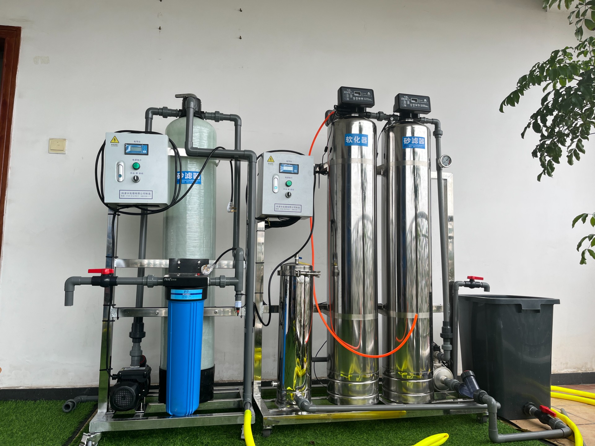 純水處理設(shè)備組成模塊及功能特點(diǎn)